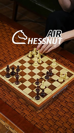 When a piece quietly lands on the board, every click resonates like a melody of strategy 🎥 Watch the close-up showcase of Chessnut Air — you’ll see each piece finely crafted, the chessboard’s wood grain vivid, with a refined, premium feel. It’s not just a board, but a work of art, turning every match into a ritual of elegance. ✨ Imagine this: you, your opponent, and this exquisite board, starting a game that is both tense and graceful. Even the pieces seem to “show a bit of charm,” making your 