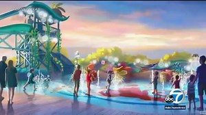 'Finding Nemo' water play area opens at Disneyland's Pixar Place Hotel