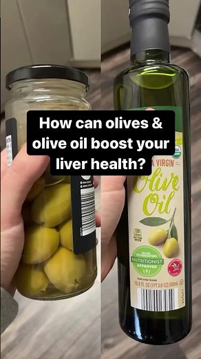 Boost your liver health with olives and olive oil.