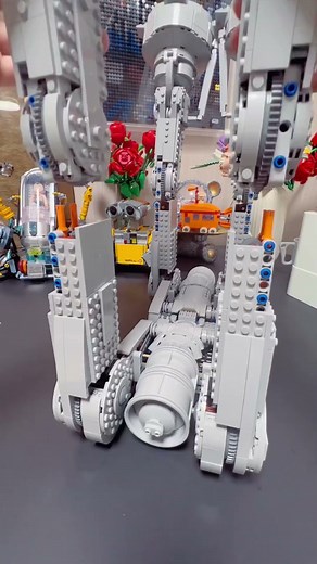 Epic Build Journey: AT-AT Walker Building Set Challenge #BuildWithMe #DisplayBuild #lego #legostyle