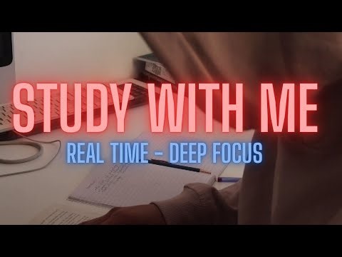 Study With Me - The life you want asks for consistency