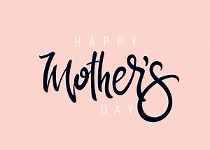 Happy Mothers Day calligraphy background. Design for flyer, card,...