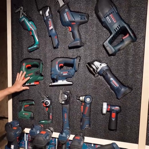 17K views · 150 reactions | DIY Power Tool Wall | DIY & Crafts USA | Facebook