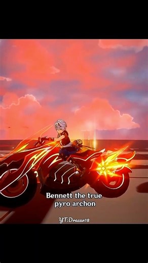 Bennett the true Pyro Archon 🔥🔥 #genshinimpact #genshin #mavuika #bennett #genshinedit #hoyoverse