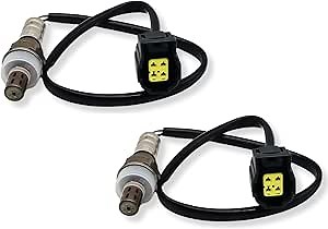 Oxygen Sensor Upstream Downstream Position Replacement for Chrysler Dodge Jeep Mercedes-Benz Mitsubishi Volkswagen OE 15510 2Pack