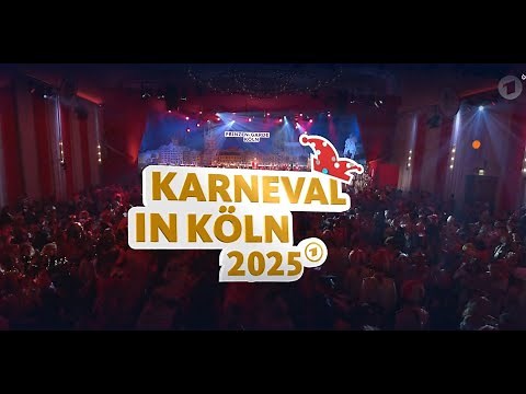 Karneval in Köln 2025 (ARD 03.03.2025) - FasteLOVEnd – wenn Dräum widder blöhe