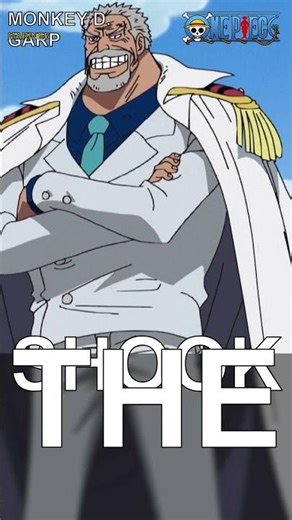 Meet MONKEY D. GARP! 💥 #MonkeyD.Garp #onepiece #anime #manga #luffy #BANDAI #TCG