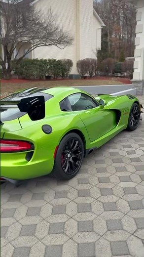 2017 Dodge Viper GTC ACR Extreme Snakeskin Green Edition