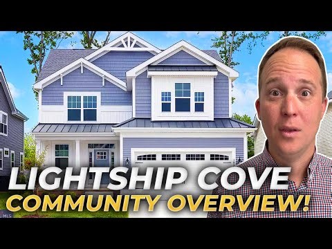 Discover the HADLEY MODEL: Tour of Schell Brothers' LIGHTSHIP COVE COMMUNITY | Milton Delaware Home