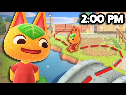 How Do Peppy Animal Crossing Villagers Spend An Entire Day?