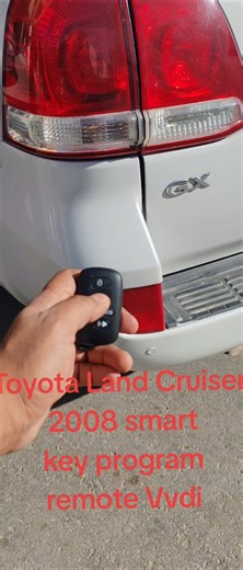 Toyota Land Cruiser 2008 smart Key program remote vvdiSaudi Arab Riyad Gurabi 0595452011