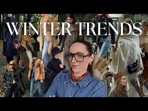 THE TOP WINTER FASHION TRENDS 2025 - What to wear this WINTER / Easy wearable fashion & style trends