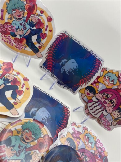 Alien Stage ALNST, Holographic Sticker, Ivan Till Mizi Sua, Sub Song, Paratise, Mi Vida Loca, Jellyfish Planet - Etsy Australia