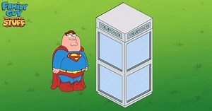 1M views · 5.3K reactions | Super Hero 101: Keep an eye on your cape! The Quest for Stuff tinyco.com/familyguy | Family Guy | Facebook