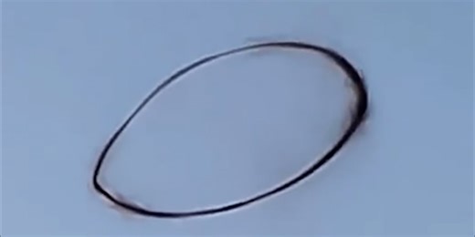 See it: Bizarre black ring floating over Kansas leaves some people stunned