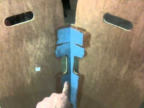 How to build a portable mirrored hunting blind