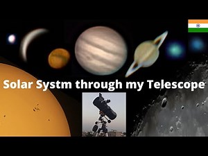 Solar System through my Telescope Celestron Astromaster 114eq | Planets Telescope View