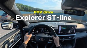 【4K纯享】2025 福特探险者 Ford Explorer ST-Line POV 第一视角驾驶