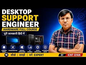 Desktop Support Engineer Full Course in Hindi | Hardware & Troubleshooting Complete Training 2026