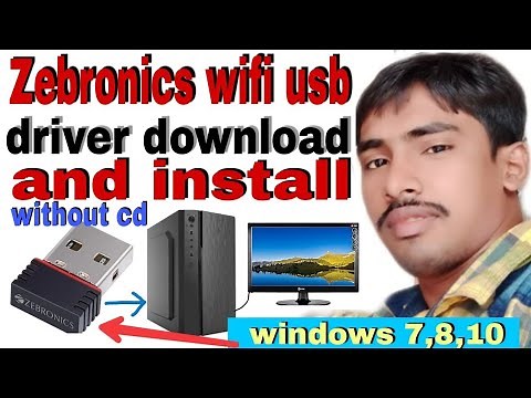 How to download Zebronics usb drivers | Zebronics wifi usb drivers download | wifi drivers download