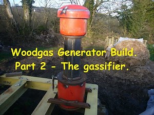 Woodgas Generator Build Part 2 The gassifier