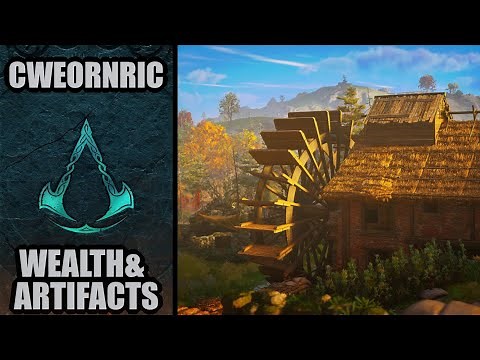 Cweornric Wealth & Loot Locations + Artifact | Ledecestrescire | Assassin's Creed Valhalla Gameplay