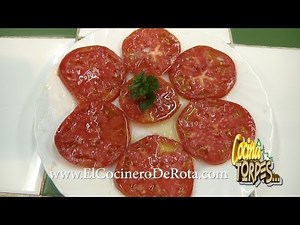 🍅 TOMATE CON SAL 🍅 Para quien no ha entrado nunca en una cocina 👍 COCINA PARA TORPES #27 👍