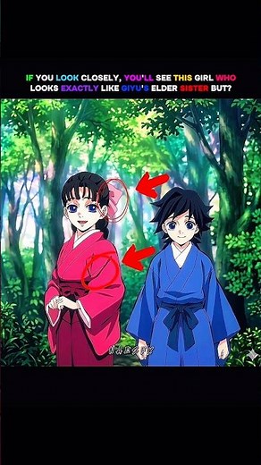 Giyu's elder sister who knows? #demonslayer #anime #kimetsunoyaiba #tanjiro #nezuko