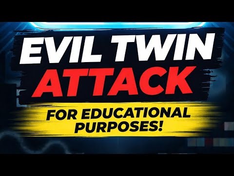 How Fake WiFi Networks Work (Evil Twin Attack Explained) | hostapd + dnsmasq Demo