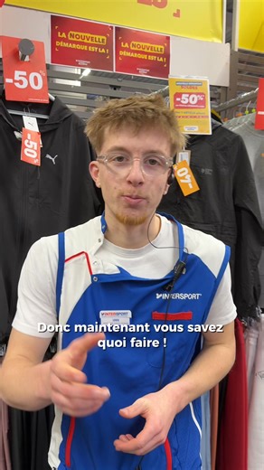 🔥 𝗦𝗢𝗟𝗗𝗘𝗦 : 𝗡𝗢𝗨𝗩𝗘𝗟𝗟𝗘 𝗗𝗘́𝗠𝗔𝗥𝗤𝗨𝗘 🔥 -50 % sur TOUS les vêtements soldés 🤯 Randonnée, ski, running, foot, loisir… de quoi se rhabiller de la tête aux pieds à prix DIVISÉ par 2. NIKE, ADIDAS, PUMA… 🏆 Les meilleures marques aux meilleurs prix. ⏳ Les bonnes affaires partent TRÈS vite. 👉 Rendez-vous dès maintenant dans votre INTERSPORT. *Voir conditions en magasin. | INTERSPORT Alençon