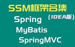 【最强Java系列】2021最新SSM框架合集、SSM最新实战整合教程-Spring SpringMVC MyBatis全覆盖