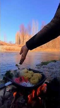 Fast & Delicious Autumn Wilderness Cooking ⏱️🍁