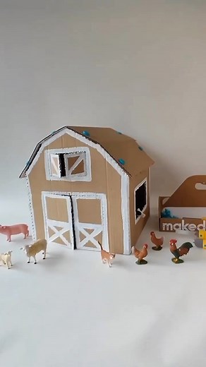1.7K views | The Cardboard Farm by  @alupejuguetes ‍ ⁠ ⁠ One of our 2022 favourites ✨⁠ ⁠ ⁠ #farm #kidsfarm #kidstoys #kidsfun #upcycle #recycleandme #parenting #momlife #family #motherhood #kids #parenthood #love #parents #mama #mumlife #children #parentingtips #happy #familytime #toys #instagood #mom #fun #learningthroughplay #dadlife #ecofriendly #handmade #parentinglife #recyclemeplay | Makedo | Facebook
