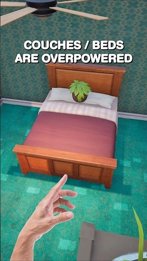 Couches and Beds are Overpowered in Fortnite