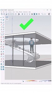 544K views · 6.8K reactions | SketchUp tips ⚡️An amazing duplex spiral staircase case using Shape Bender plugin #architecher #staircase #nicetower #nice_tower #nicetowerPro #nicetowerplus | Nice Tower Pro | Facebook