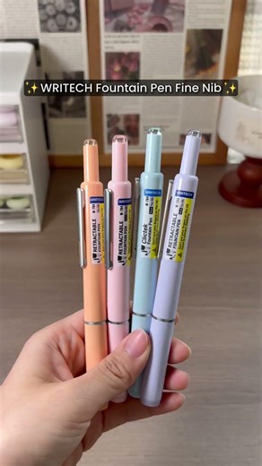 Ever seen a fountain pen that clicks?👀 | Writech Clictek Fountain Pen