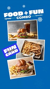 10 comments | Level up your holiday fun! Pick your gameplay and pair it with one of six entrées starting at just $19.99. | Main Event | Facebook