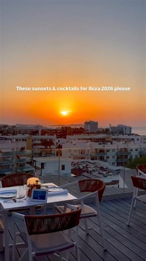 These sunsets & cocktails for Ibiza 2026 please 🍹🌅 | Ibiza Times