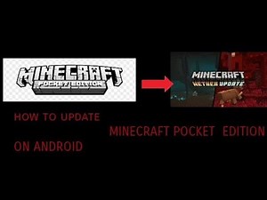 how TO UPDATE MINECRAFT POCKET EDITION ON ANDROID||