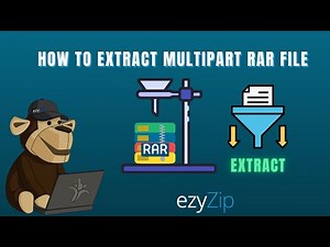 📦 How to Extract Multipart RAR Files Online Free | Merge Split RAR Files