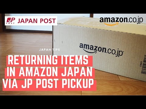 Returning Package in AMAZON JAPAN | Home Pickup using JP Post Pay upon delivery [ENG]