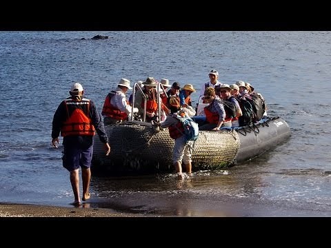 Galapagos Panga Ride, Wet and Dry Landings