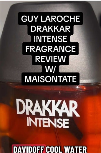 @MaisonTate are trying out that Drakkar Intense smelling like old men. Nah I’m playing for 30 dollars this is really nice. #fragrance #perfume #drakkar #guylaroche