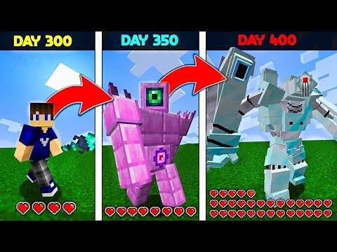 I Survived 300 Days as a SHAPESHIFTER in Minecraft (Hindi)