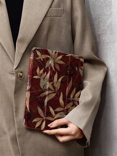 Ayotu Persian Cloth Pattern And Leaf Pattern Tablet Cover And Kindle E-Book Cover, Compatible With IPad 10th Generation, 11/Air 4th/Air 7th/9.7 Inches, Compatible With Samsung Galaxy Tab A9 Plus, Kindle (11th Generation -2024 Version) (6 Inches) Kindle Paperwhite 12th Gen 2024, It's A Great Holiday Gift With Stylish And Simple Patterns. | SHEIN