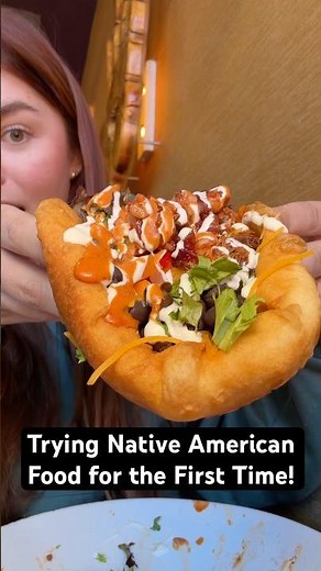 Trying Native American food for the first time! 📍Tocabe #foodie #nativeamerican #denver #colorado
