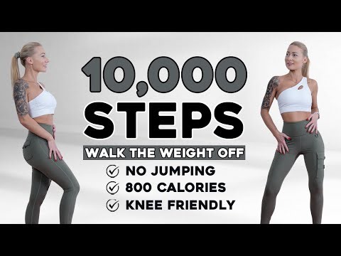 🔥10000 STEPS WALKING WORKOUT🔥 10K Steps Challenge🔥 1 Hour Fat Burning🔥 Endurance Knee Friendly🔥
