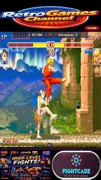 Super Street Fighter 2 Turbo / ChunLi VS Ken #fightcade #streetfighter #arcadefights #arcade