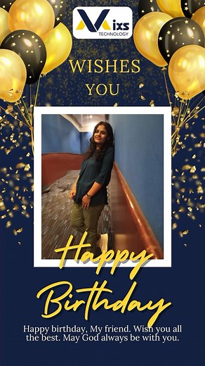 11 reactions | Vmix wishes you a birthday brimming with joy and creativity! ✨ #happybirthday #happybirthdaytoyou #birthdayvibes #vmix #vmixtechnology #birthdayfeels #birthdaygoals #birthday #birthdaycake #birthdaywishes #wishes #celebration #officecelebration #office | Vmixs Technology | Facebook