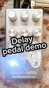 Harp-E Pedal Demo: Delay